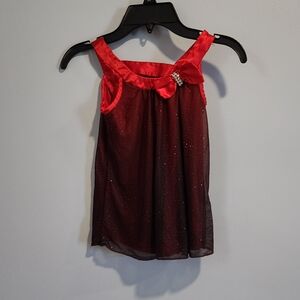 Byer California Sparkling Red Kids Dress